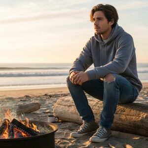 🏃‍♀️ Nike Distressed Pullover Hoodie | Gray | M 👟